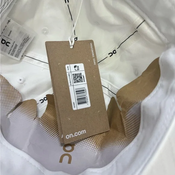 On White Baseball Cap white - Picture 9 of 10